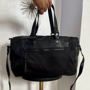 French Connection Black Satchel